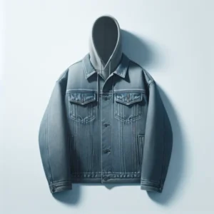 Oversized Cloud Bleach Jacket